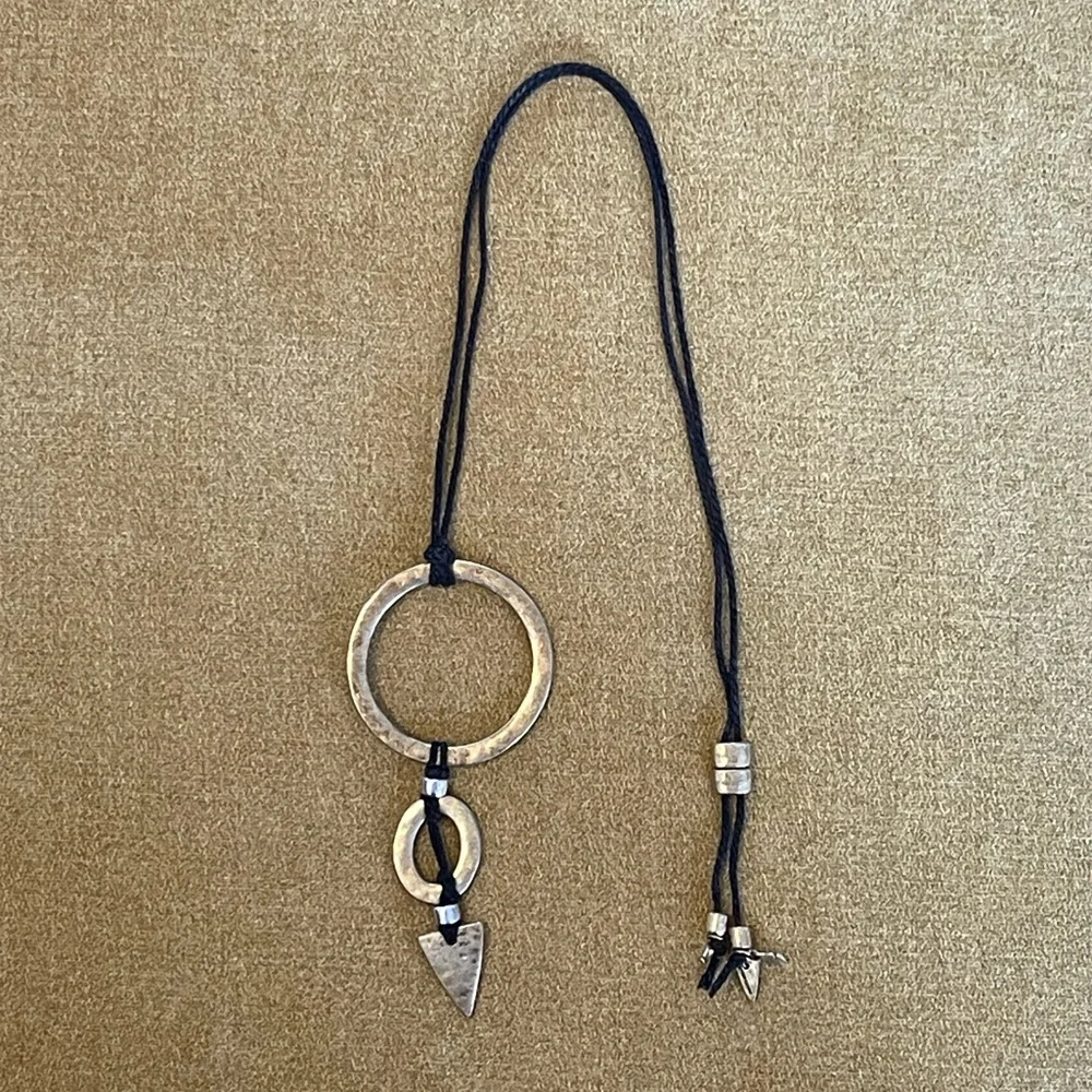 Heather Levine | Geometric statement necklace - Picture 2 of 4